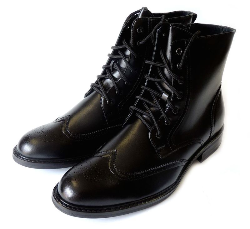 dress boots noires