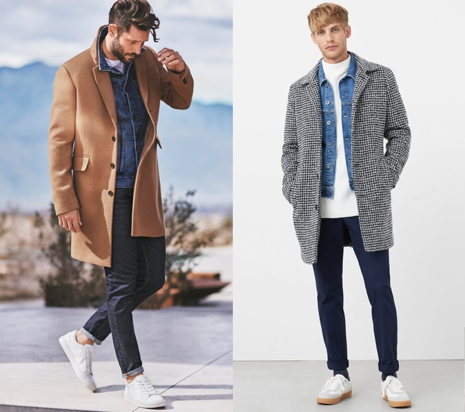 manteau homme en jean