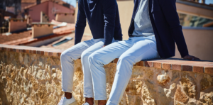 pantalon blanc mr marvis