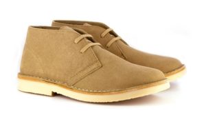 desert boots beige pour homme