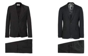 costume noir pour homme