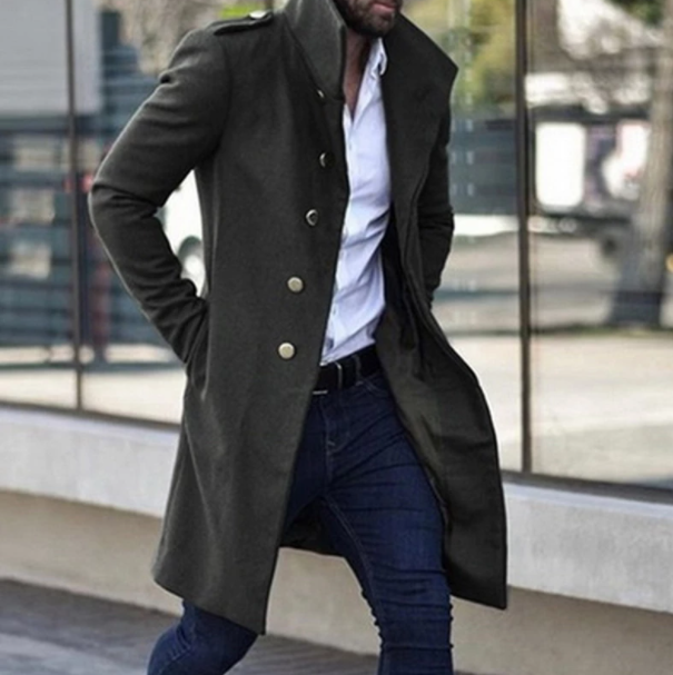 vêtements manteau long homme