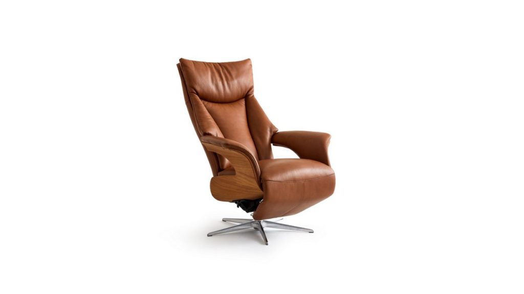fauteuil design en cuir de la collection Tech, vendu sur le site Maison XXL