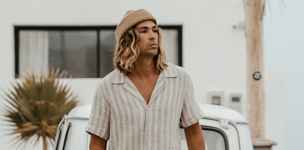 le style du surfeur homme
