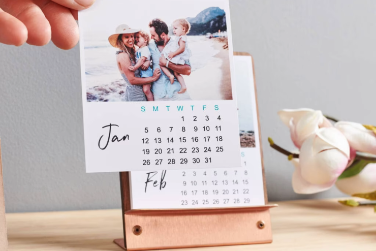 calendrier photo personnalisé