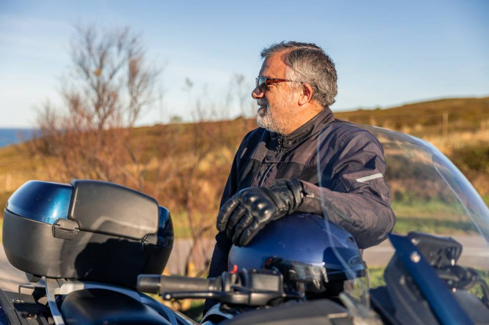 confort et sécurité blouson moto